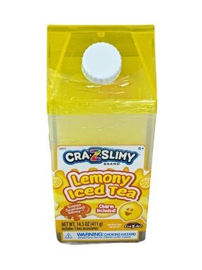 Cra-Z-Slimy Lemony Iced Tea Scented Slime new